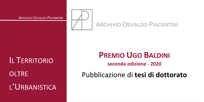 PREMIO UGO BALDINI 2020 br Pubblicazione tesi di dottorato